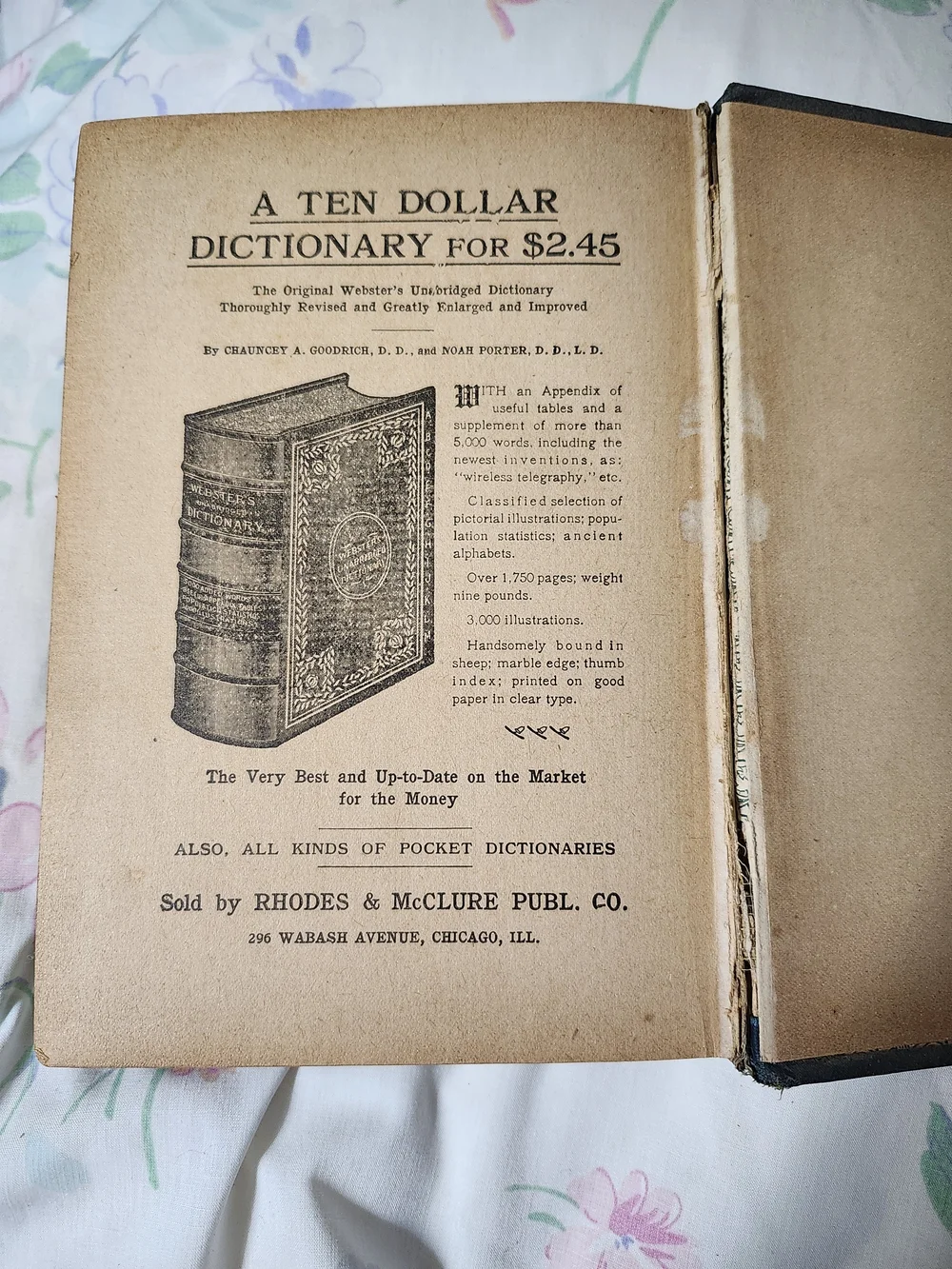 Rare Antique 1908 Copy of 